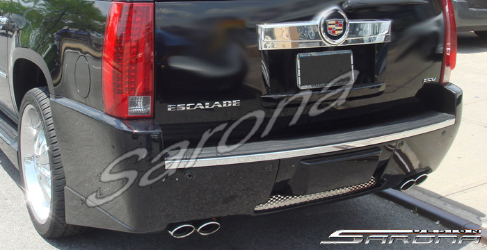 Custom Cadillac Escalade esv Rear Bumper  SUV/SAV/Crossover (2007 - 2011) - $750.00 (Part #CD-008-RB)